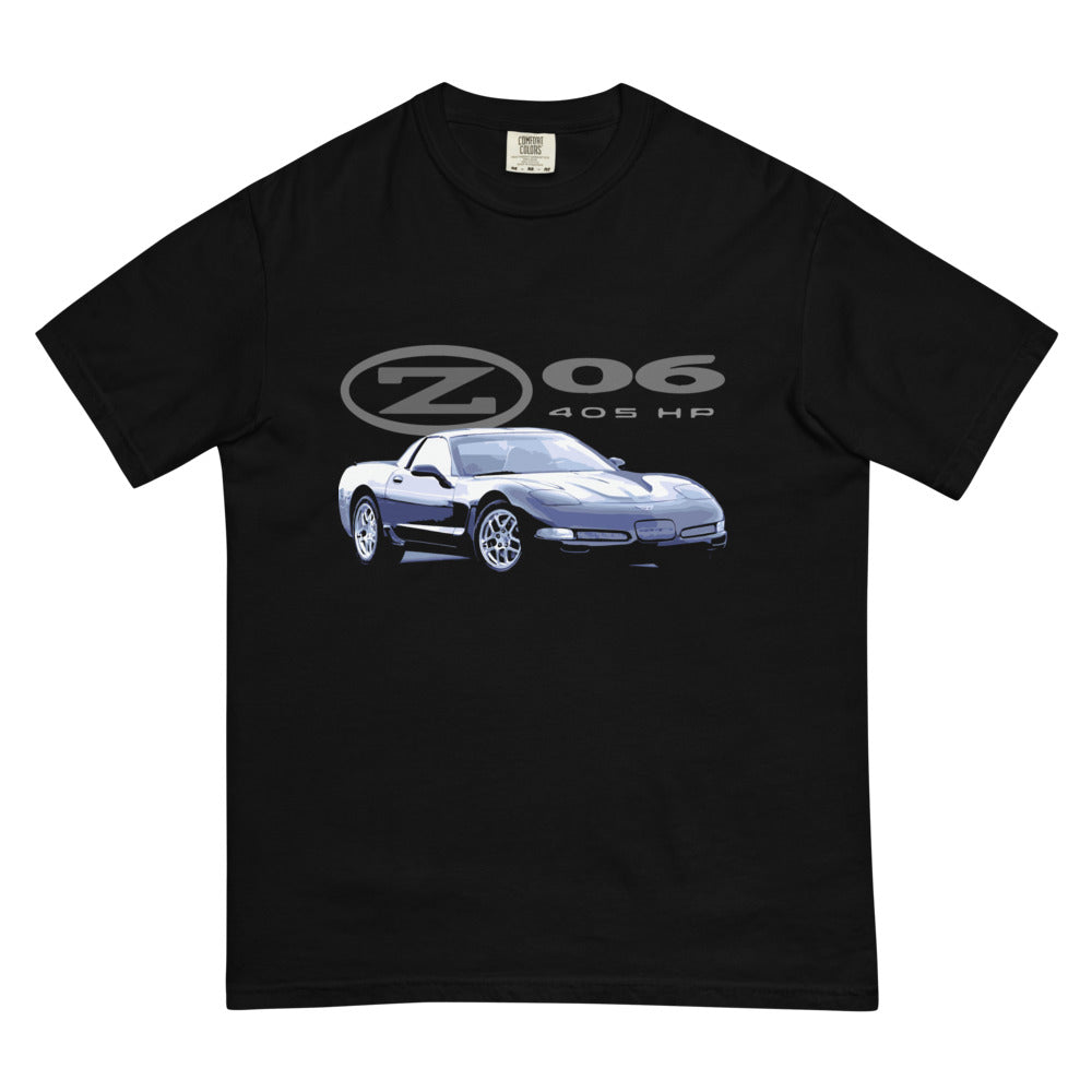 C5 Corvette Z06 5th Gen Vette Drivers Owners Custom garment-dyed heavyweight t-shirt for car show