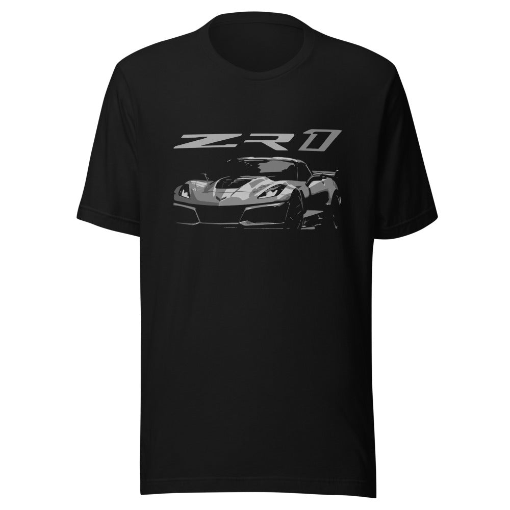 Corvette C7 ZR1 2019 Vette Drivers Custom Car Shows t-shirt