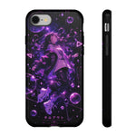 Chillout Floating Anime Girl Phone Case – Dreamy Vaporwave Aesthetic