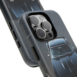 1969 Camaro SS Black Overhead Tough Phone Case Cover Gift Art