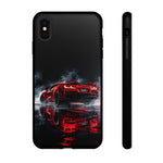 Z06 C8 Phone Case, Red Smoke Studio Reflection Cover
