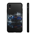 Camaro ZL1 Phone Case, Blue Track Smoke Studio Cover