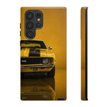 Classic Camaro SS Phone Case, Yellow 69 Muscle Car Cover, Gift for Guys