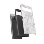 White Marble Pattern Phone Case | Tough Cover