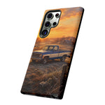 73 Chevy C10 Square body Truck Two-Tone Sunrise Tough Phone Case