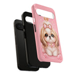 Shih Tzu Princess Kawaii Chibi Puppy Pet Dog Art Tough Phone Case