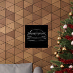 1993 Chevy Camaro Z28 Poster Wall Art Print Classic Muscle Car Garage Decor