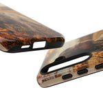 German Wirehaired Pointer Autumn Art Tough Phone Case
