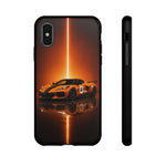 Z06 C8 Phone Case, Orange Racing Livery Studio Cover