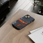 Orange C6 Neon Car Meet Tough Phone Case