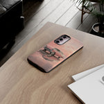 1957 Chevy Bel Air Blush Cream Tough Phone Case for Classic Car Fans