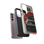 Panda AE86 Retro JDM Car Art Tough Phone Case