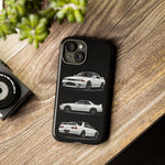 R32 Skyline Phone Case White, Three-View Vector Cover, Gift GTR Fans