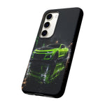 Camaro ZL1 Neon Green Muscle Car phone case | Tough Cover
