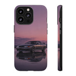 Sunset Skyline GT-R R32 phone case | car reflection, purple dusk