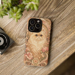 Persian Cat Floral Art Nouveau Tough Phone Case