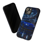 Skyline GT-R R34 Bayside Blue Tokyo Night Art Tough Phone Case