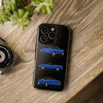 Blue MX-5 Roadster Phone Case Tough JDM Convertible Multi View Print