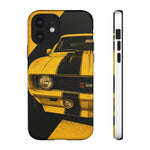 Z28 Yellow Camaro Retro Poster Tough Phone Case