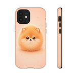 Pomeranian Kawaii Puffball Chibi Pet Dog Art Tough Phone Case