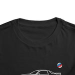 Toddler Firebird 3rd Gen Outline T-Shirt, Retro Auto Graphic Tee
