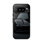 Black NSX Low-Key Minimal Tough Phone Case for 90s JDM Fans