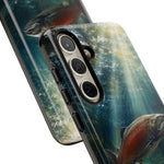 Salmon River Fishing Phone Case, Sunlit Current Cover