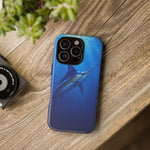 Blue Marlin Open Water Phone Case, Deep Sunbeam Tough Cover