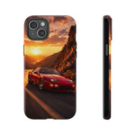 300ZX Z32 Red Canyon Sunset Speed Art Tough Phone Case