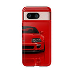 Red Supra Phone Case, MK4 90s JDM Legend Tough Protective Cover for Men