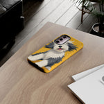 Sheepdog Hair Flip Phone Case Funny Dog Lover Gift