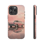 1957 Chevy Bel Air Blush Cream Tough Phone Case for Classic Car Fans