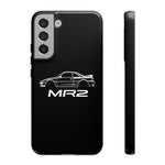 MR2 White Side Silhouette JDM Tough Phone Case Cover Gift