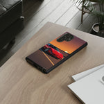 Red C4 ZR-1 King of the Hill Art Tough Phone Case