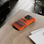 Orange Cuda Phone Case, 71 Classic Muscle Car Tough Cover
