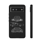 1972 El Camino SS Triple View Classic Tough Phone Case Cover