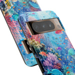 Underwater Coral Reef Phone Case | Colorful Tropical Fish Ocean Scene