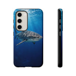 Tiger Shark Phone Case, Dappled Blue Water Tough Cover