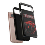 Tri-Power Classic Muscle Car GTO phone case | Retro Automotive Graphic