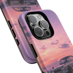 Silver Hakosuka Skyline Mirror Lake Tough Phone Case