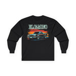 El Camino Classic Car Long Sleeve Tee | Retro Sunset Muscle Car