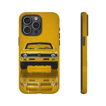 Nova SS Phone Case Yellow, Classic 70s Muscle Car Cover, Gift for Him