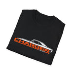1968 Charger Classic Fastback Muscle Car Name Badge Classic Car T-Shirt Fan Gift