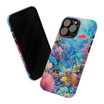 Underwater Coral Reef Phone Case | Colorful Tropical Fish Ocean Scene