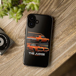 1969 GTO Judge Orange Muscle Car Tough Phone Case Cover Gift