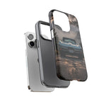 C2 1965 Sting Ray Phone Case, Silver Blue Tough Cover