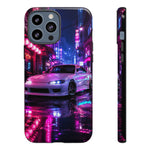 Silvia S15 Neon City JDM Car Phone Case | Tough Cover