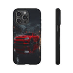 Charger Hellcat Widebody Red Rain Art Phone Case