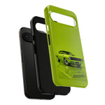 Green Cuda Muscle Car phone case for Gear Heads