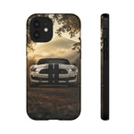 GT350 Phone Case, White Foggy Country Road Golden Hour